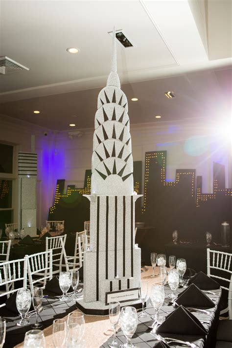 new york city party decorations|new york themed centerpieces.